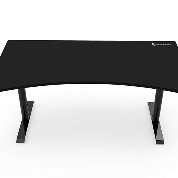 Arozzi Arena Gaming Desk - Pure Black | Arozzi Black