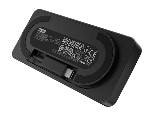 Lenovo | USB-C Dual Display Travel Dock w/o Adapter | 40B90000WW | Ethernet LAN (RJ-45) ports 1 | USB 3.0 (3.1 Gen 1) ports quantity 1 x USB-A 10 Gbps, 2 x USB-C 10 Gbps | HDMI ports quantity 1 | 65 W | Warranty 36 month(s) - Image 9