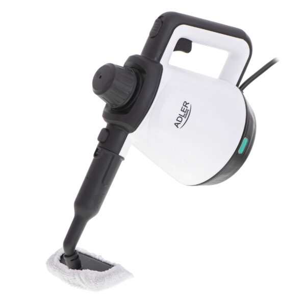Adler | Steam cleaner | AD 7038 | Power 1200 W | Steam pressure 3.5 bar | Water tank capacity 0.45 L | White/Black - Image 6