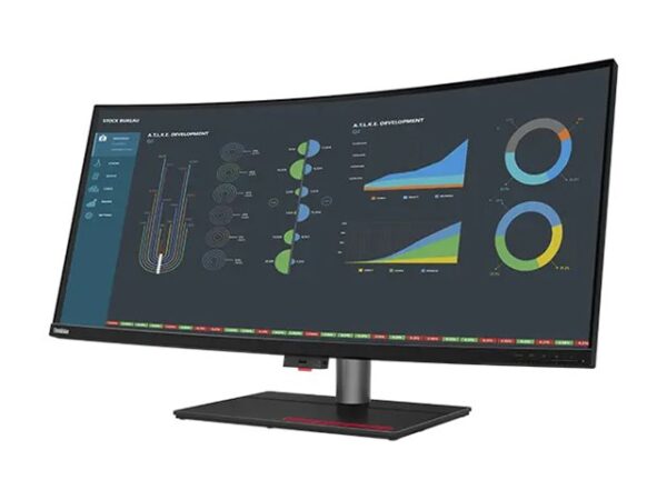 Lenovo | ThinkVision | P40w-20 | 39.7 " | IPS | WUHD | 21:9 | 75 Hz | 4 ms | 5120 x 2160 | 300 cd/m² | HDMI ports quantity 1x HDMI2.0 | Black | Warranty 36 month(s) - Image 3