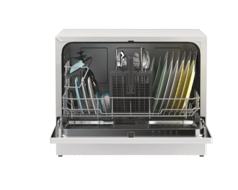 Dishwasher | CP 6E51LW | Table | Width 55 cm | Number of place settings 6 | Number of programs 5 | Energy efficiency class E | White - Image 4