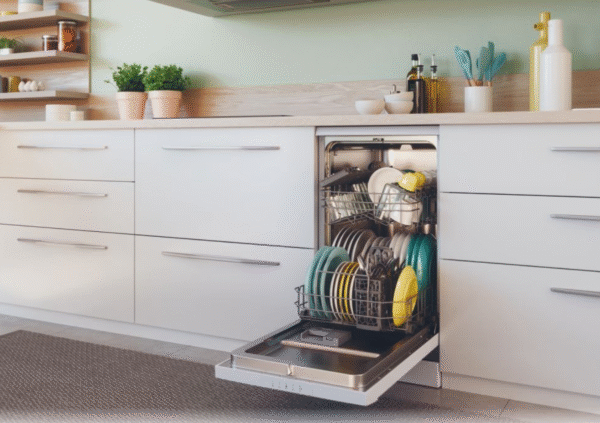 Dishwasher | CDPH 2L1049W-01 | Free standing | Width 45 cm | Number of place settings 10 | Number of programs 5 | Energy efficiency class E | White - Image 7
