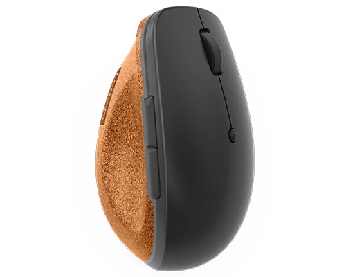 Lenovo | Go Wireless Vertical Mouse | Wireless optical | USB-A | Grey - Image 6