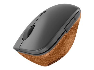 Lenovo | Go Wireless Vertical Mouse | Wireless optical | USB-A | Grey - Image 2