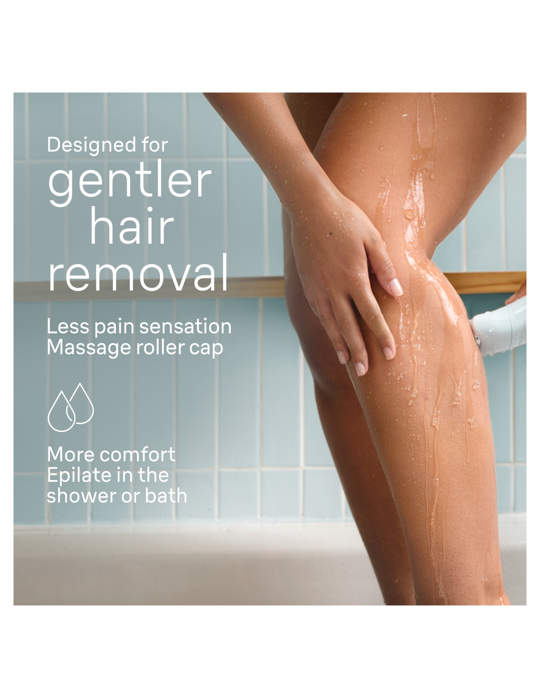 Braun | Epilator | SE5-011 Silk-épil 5 | Operating time (max) 40 min | Number of power levels 1 | Wet & Dry | White - Image 3