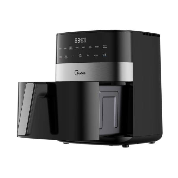 Midea Air fryer | MF-CN65E | Power 1700 W | Capacity 6.5 L | Black - Image 6