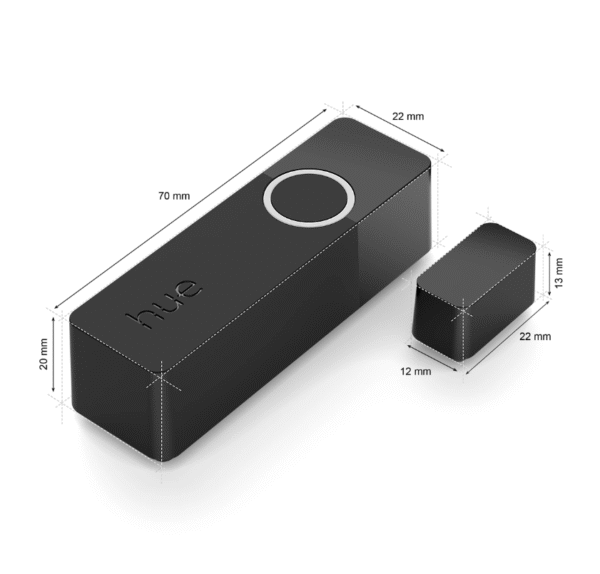 Philips Hue | Contact sensor, 2pcs pack | Black - Image 3