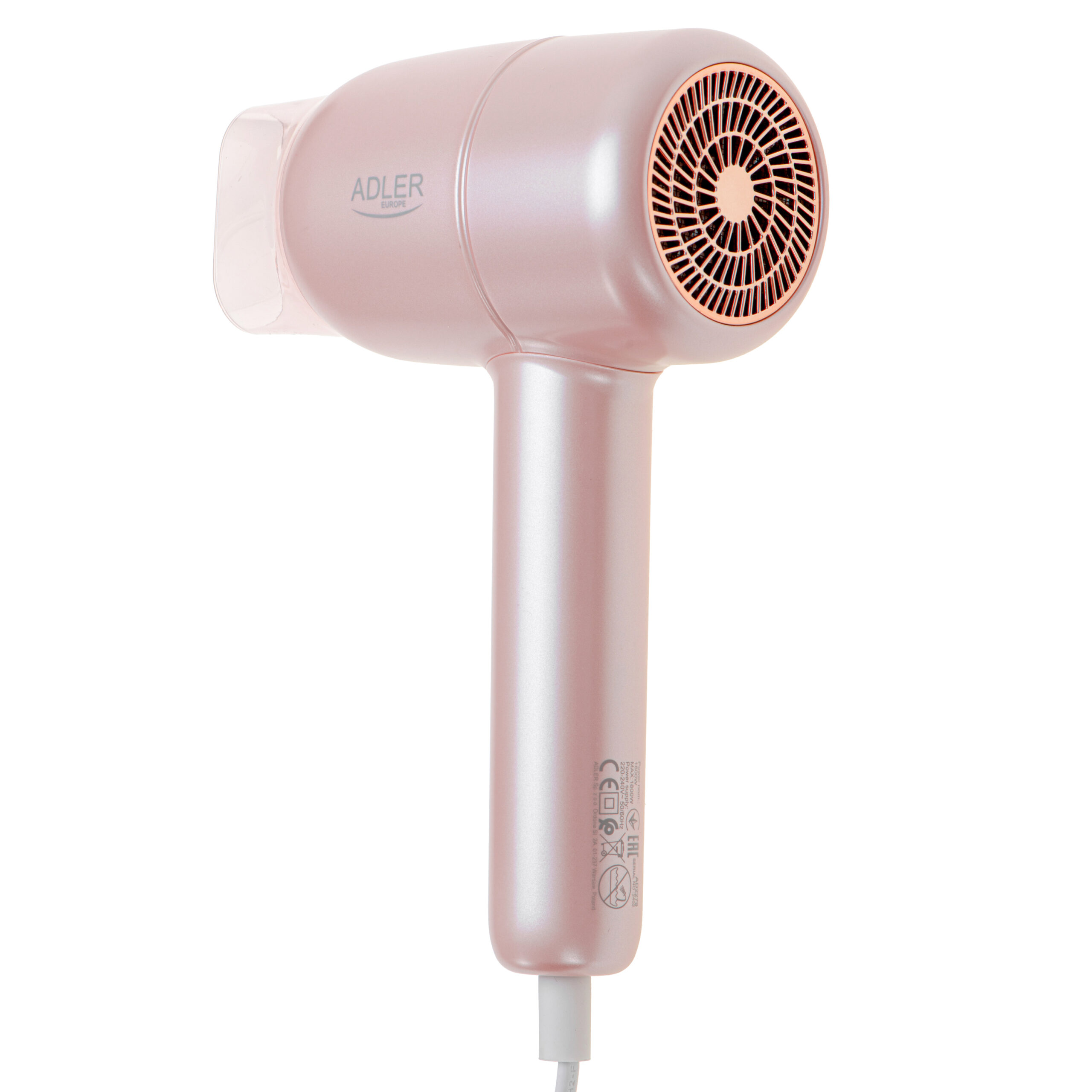 Adler Hair Dryer | AD 2279p | 1800 W | Number of temperature settings 2 | Ionic function | Pink - Image 6
