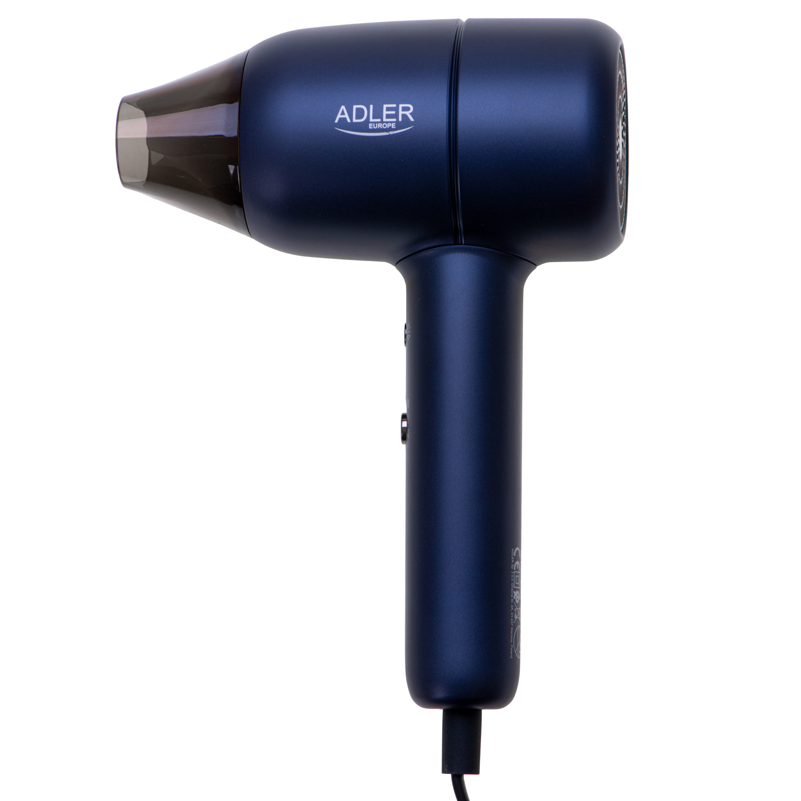 Adler Hair Dryer | AD 2279b | 1800 W | Number of temperature settings 2 | Ionic function | Blue - Image 3