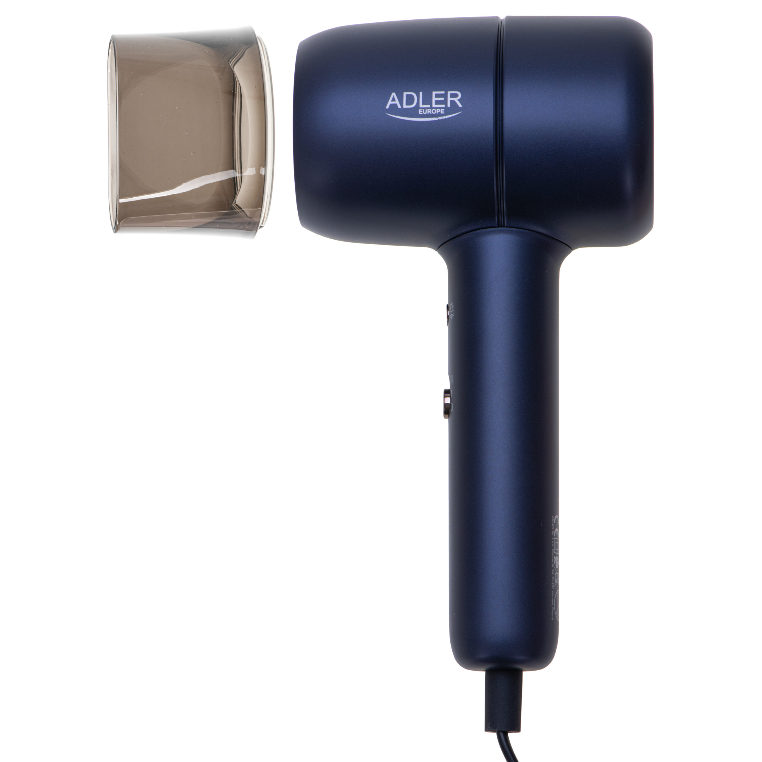 Adler Hair Dryer | AD 2279b | 1800 W | Number of temperature settings 2 | Ionic function | Blue - Image 4
