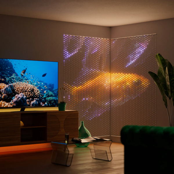 Twinkly|Matrix Smart LED Lights 500,  0.5x2.4m|RGB Multicolor - Image 4