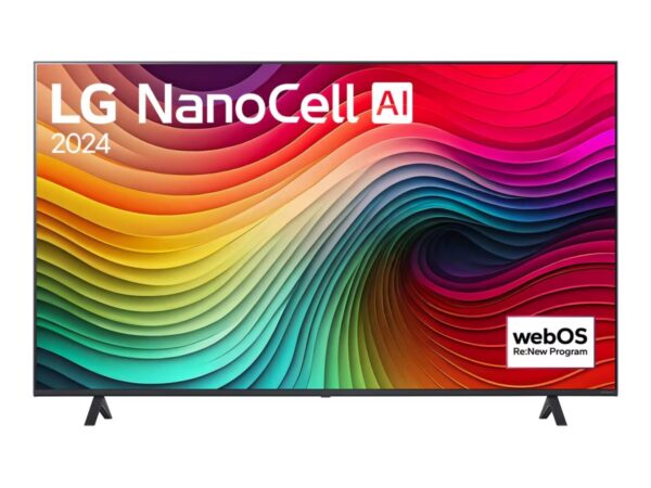 LG 4K Smart NanoCell TV | 65NANO82T3B | 65" | Smart TV | webOS 24 | Black - Image 2