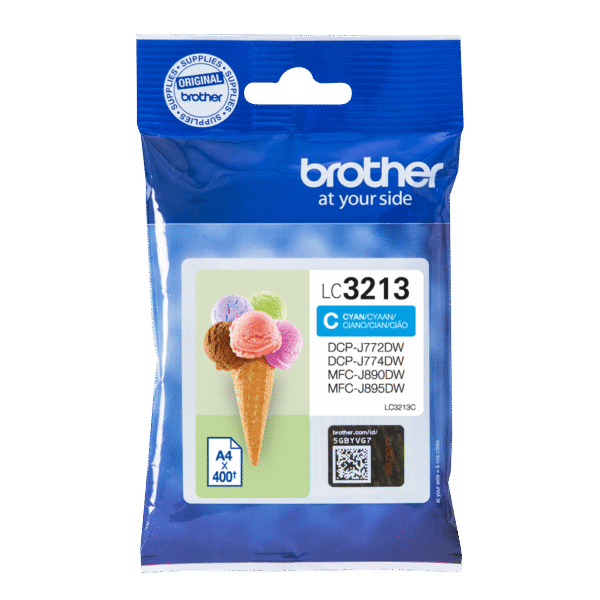 Brother LC3213C | Ink Cartridge | Cyan
