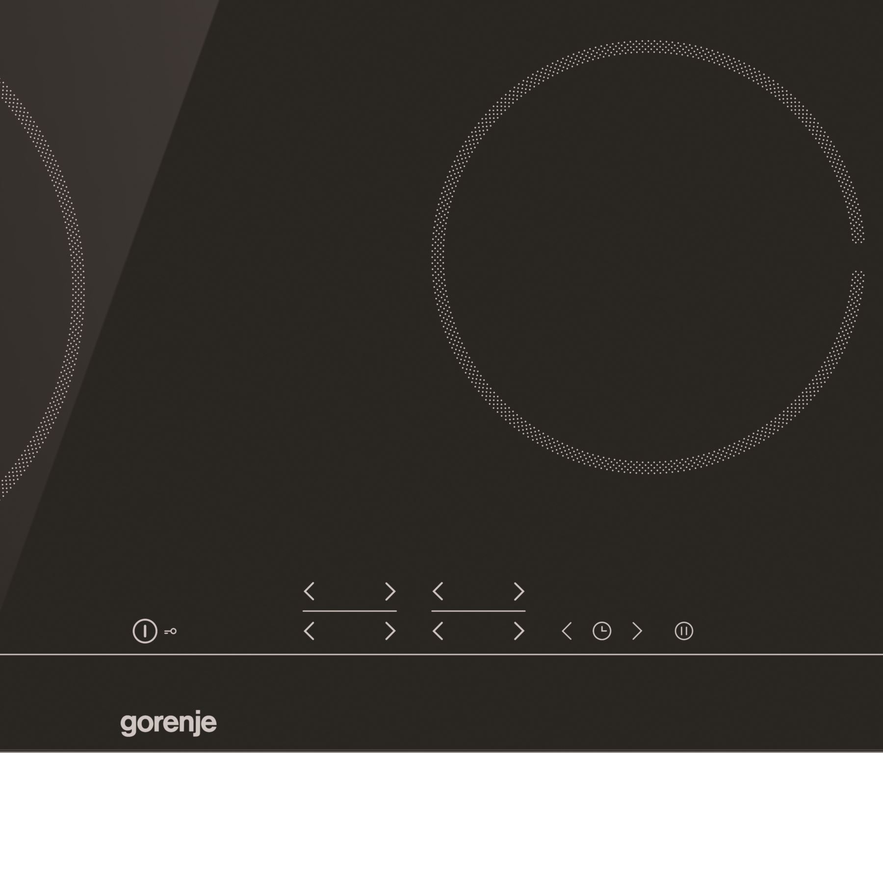 Gorenje | Hob | ECT641BSC | Vitroceramic | Number of burners/cooking zones 4 | Touch | Timer | Black | Display - Image 3
