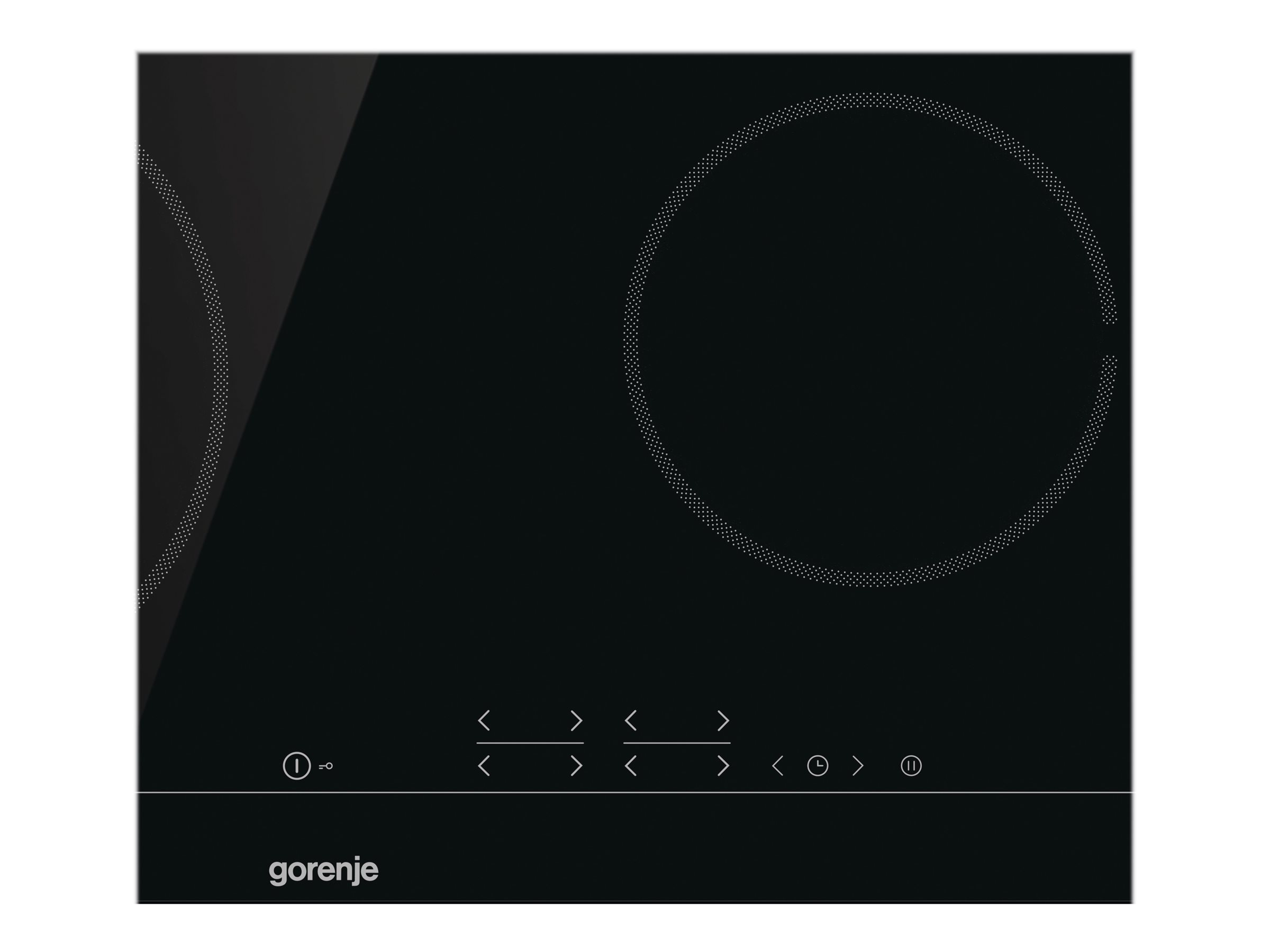 Gorenje | Hob | ECT641BSC | Vitroceramic | Number of burners/cooking zones 4 | Touch | Timer | Black | Display - Image 6