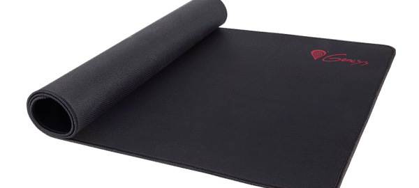 Genesis | Carbon 500 Maxi Logo | Mouse pad | 450 x 900 x 2.5 mm | Black