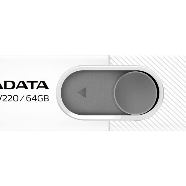 ADATA | UV220 | 64 GB | USB 2.0 | White/Gray