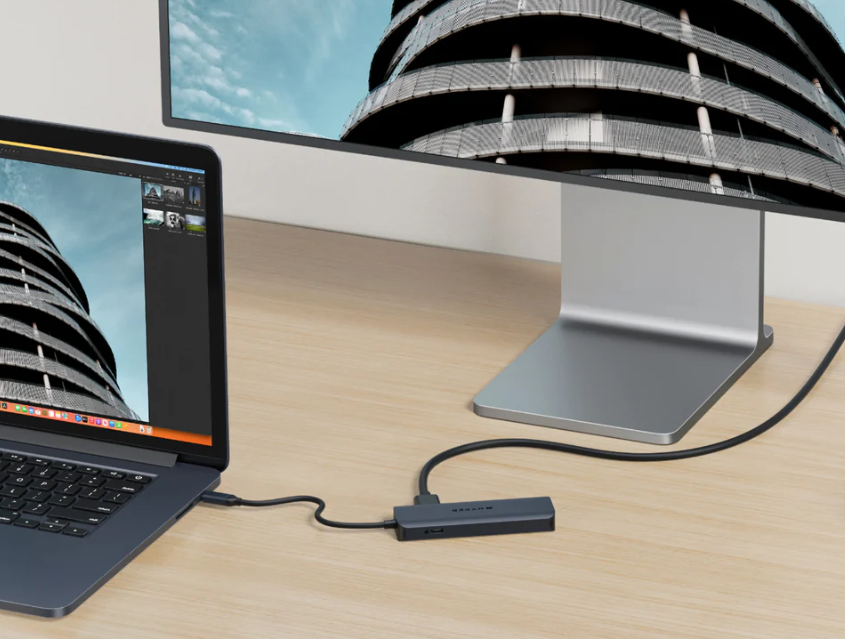 Hyper | HyperDrive EcoSmart Gen.2 Universal USB-C 6-in-1 Hub with 100 W PD Power Pass-thru - Image 2