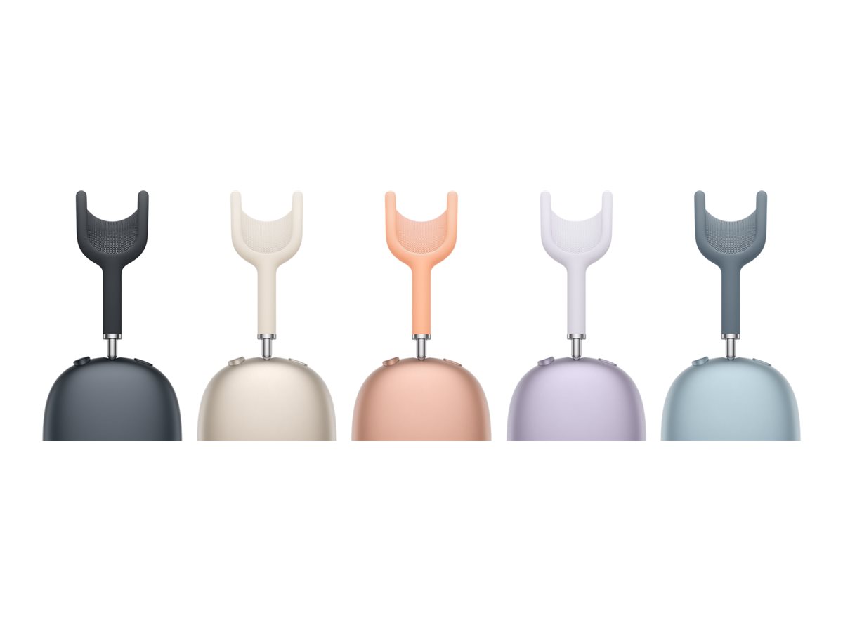 Apple | Headphones | AirPods Max | Bluetooth | Over-Ear | Microphone | Noise reduction | Wireless | Orange - Image 3
