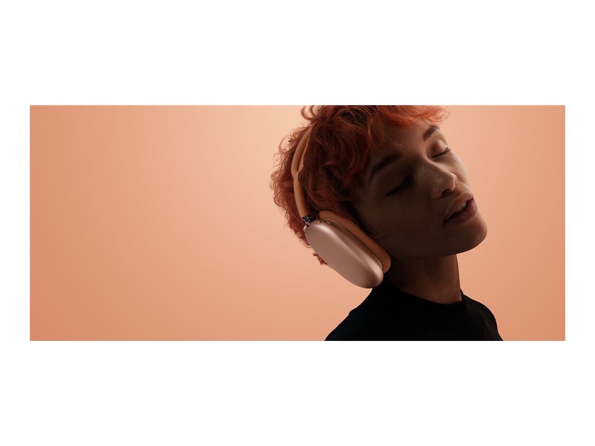 Apple | Headphones | AirPods Max | Bluetooth | Over-Ear | Microphone | Noise reduction | Wireless | Orange - Image 8