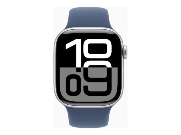 Apple Watch Series 10 | Smart watch | GPS (satellite) | Always-On Retina display | Waterproof | Silver - Image 2