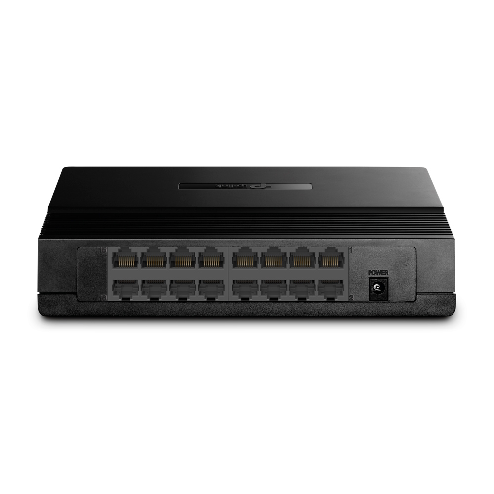 TP-LINK | Switch | TL-SF1016D | Desktop | 10/100 Mbps (RJ-45) ports quantity 16 | Power supply type External - Image 7