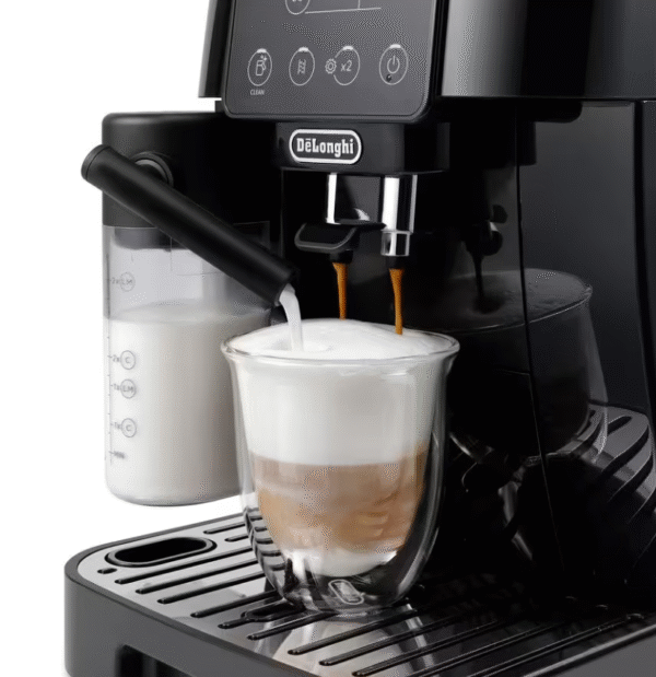 Delonghi | Coffee Maker | ECAM 220.60.B Magnifica Start | Pump pressure 15 bar | Built-in milk frother | Fully Automatic | 1450 W | Black - Image 3