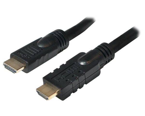 Logilink, CHA0020, 20m, Active, HDMI cable, type A male, - HDMI type A male, black. | Logilink | HDMI to HDMI | 20 m