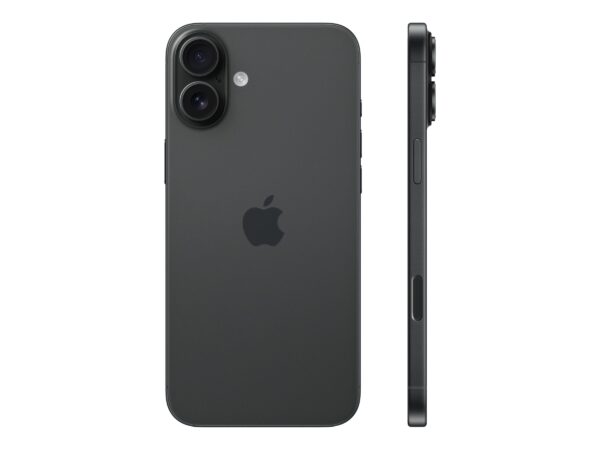 Apple iPhone 16 Plus | Black | 6.7 " | 2796 x 1290 pixels | Internal RAM 8 GB | 128 GB | Dual SIM | 4G | 5G | Main camera resolution 48+12 MP | Secondary camera resolution 12 MP | iOS | 18 - Image 2