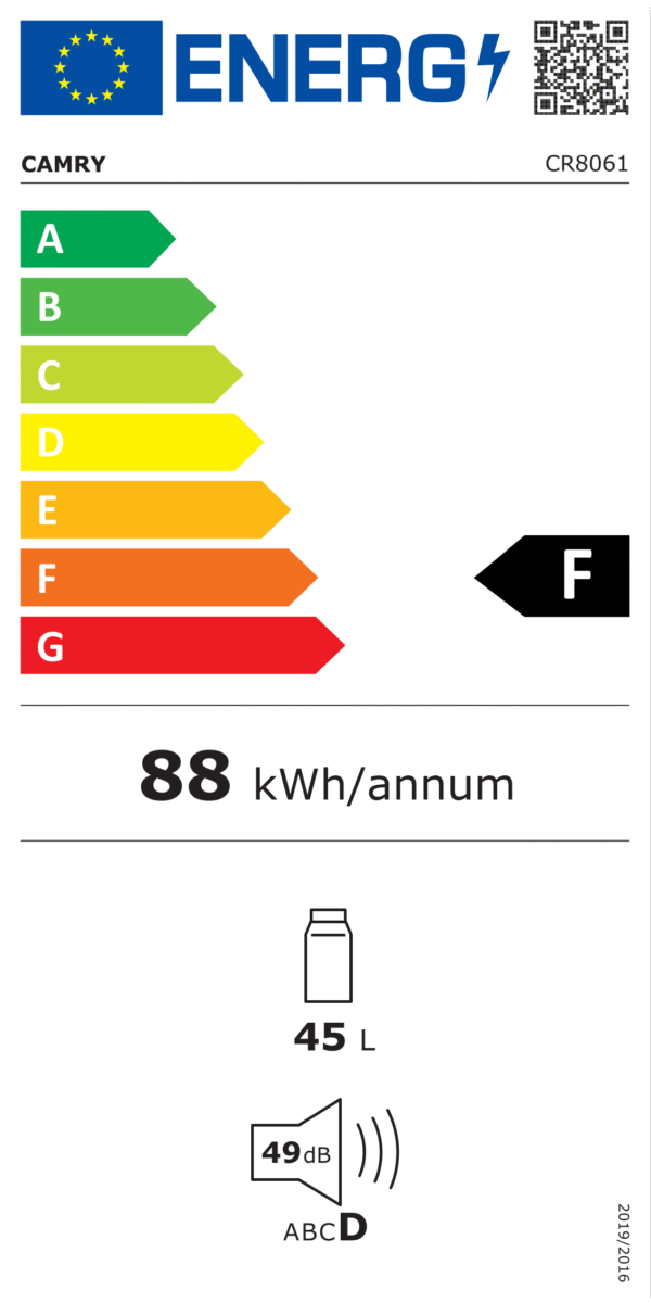 Camry | Portable Cooler | CR 8061 | 45 L | 12 V | F | COOL-WARM switch - Image 5