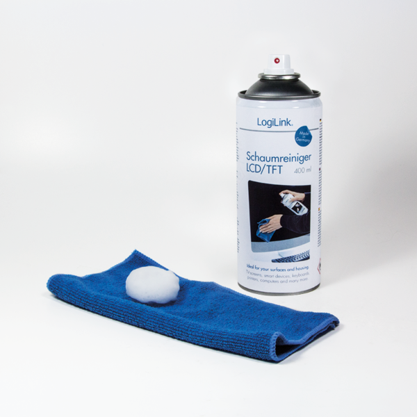 Logilink | RP0012 | Foam Cleaner for LCD / TFT screens | 400 ml - Image 3