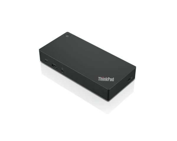 Lenovo | ThinkPad Universal USB-C Dock - EU | Docking station | Ethernet LAN (RJ-45) ports 1 | VGA (D-Sub) ports quantity 1 | DisplayPorts quantity 2 | USB 3.0 (3.1 Gen 1) Type-C ports quantity 1 | USB 3.0 (3.1 Gen 1) ports quantity 3 | USB 2.0 ports quantity 2 | HDMI ports quantity 1 | 65 W | Warranty 36 month(s) - Image 4