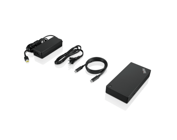 Lenovo | ThinkPad Universal USB-C Dock - EU | Docking station | Ethernet LAN (RJ-45) ports 1 | VGA (D-Sub) ports quantity 1 | DisplayPorts quantity 2 | USB 3.0 (3.1 Gen 1) Type-C ports quantity 1 | USB 3.0 (3.1 Gen 1) ports quantity 3 | USB 2.0 ports quantity 2 | HDMI ports quantity 1 | 65 W | Warranty 36 month(s) - Image 10