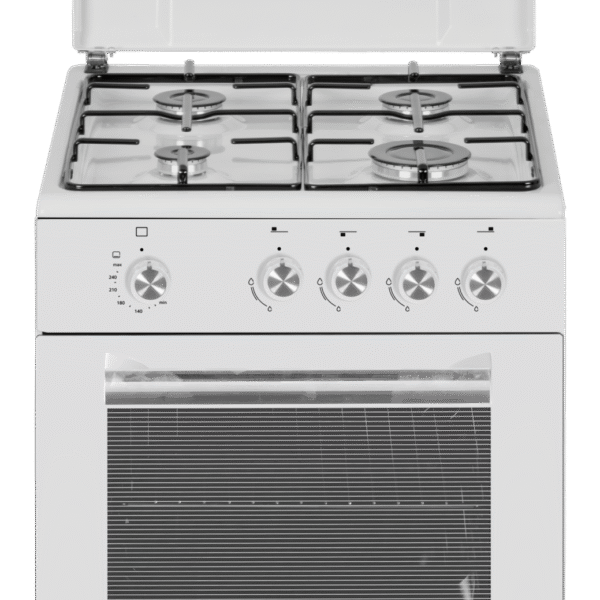 Simfer | Cooker | 4401SGRBB | Hob type Gas | Oven type Gas | White | Width 50 cm | Depth 55 cm | 49 L