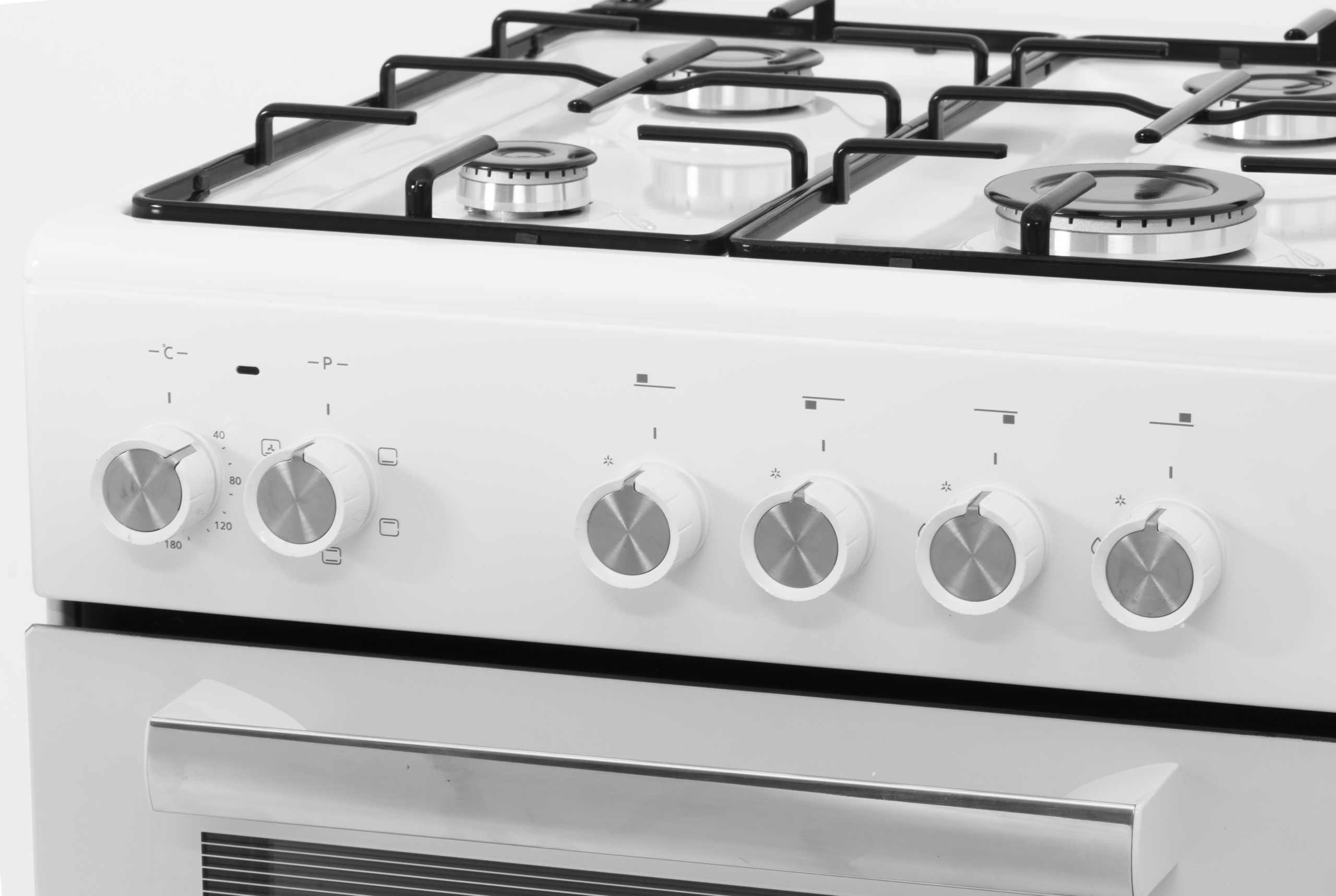 Simfer | Cooker | 5405SERBB | Hob type Gas | Oven type Electric | White | Width 50 cm | Electronic ignition | Depth 60 cm | 43 L - Image 6