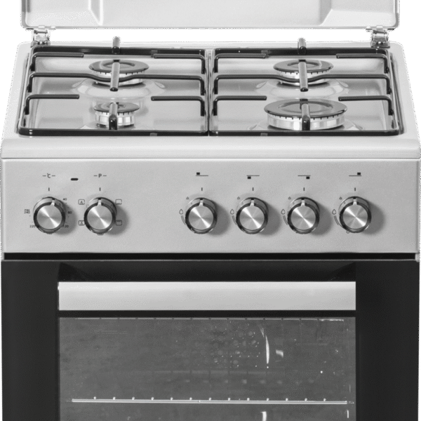 Simfer | Cooker | 5405SERGG | Hob type Gas | Oven type Electric | Stainless steel | Width 50 cm | Electronic ignition | Depth 60 cm | 43 L