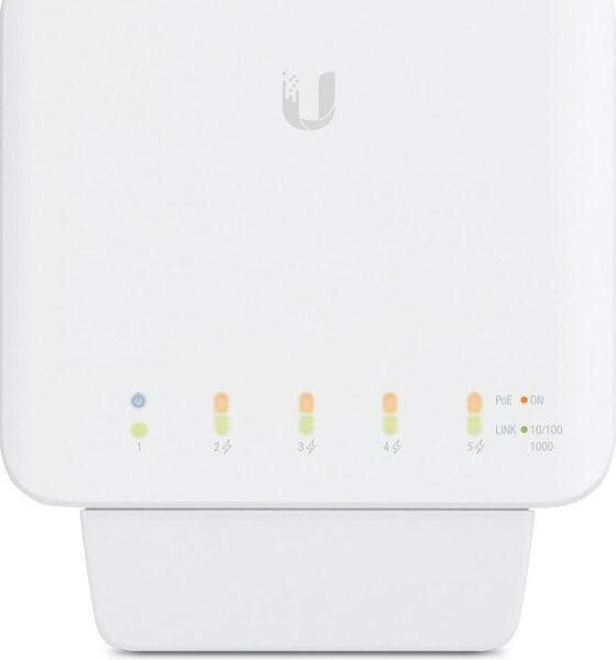 Ubiquiti USW-Flex Indoor/outdoor 5Port Poe Gigabit Switch with 802.3bt Input Power Support | Ubiquiti