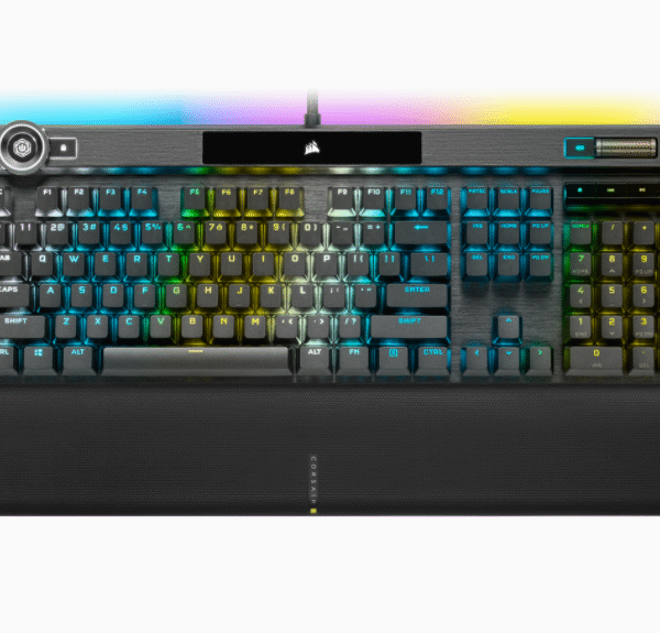 Corsair | Mechanical Gaming Keyboard | K100 RGB Optical | Wired | Mechanical Gaming Keyboard | US | Black/Red