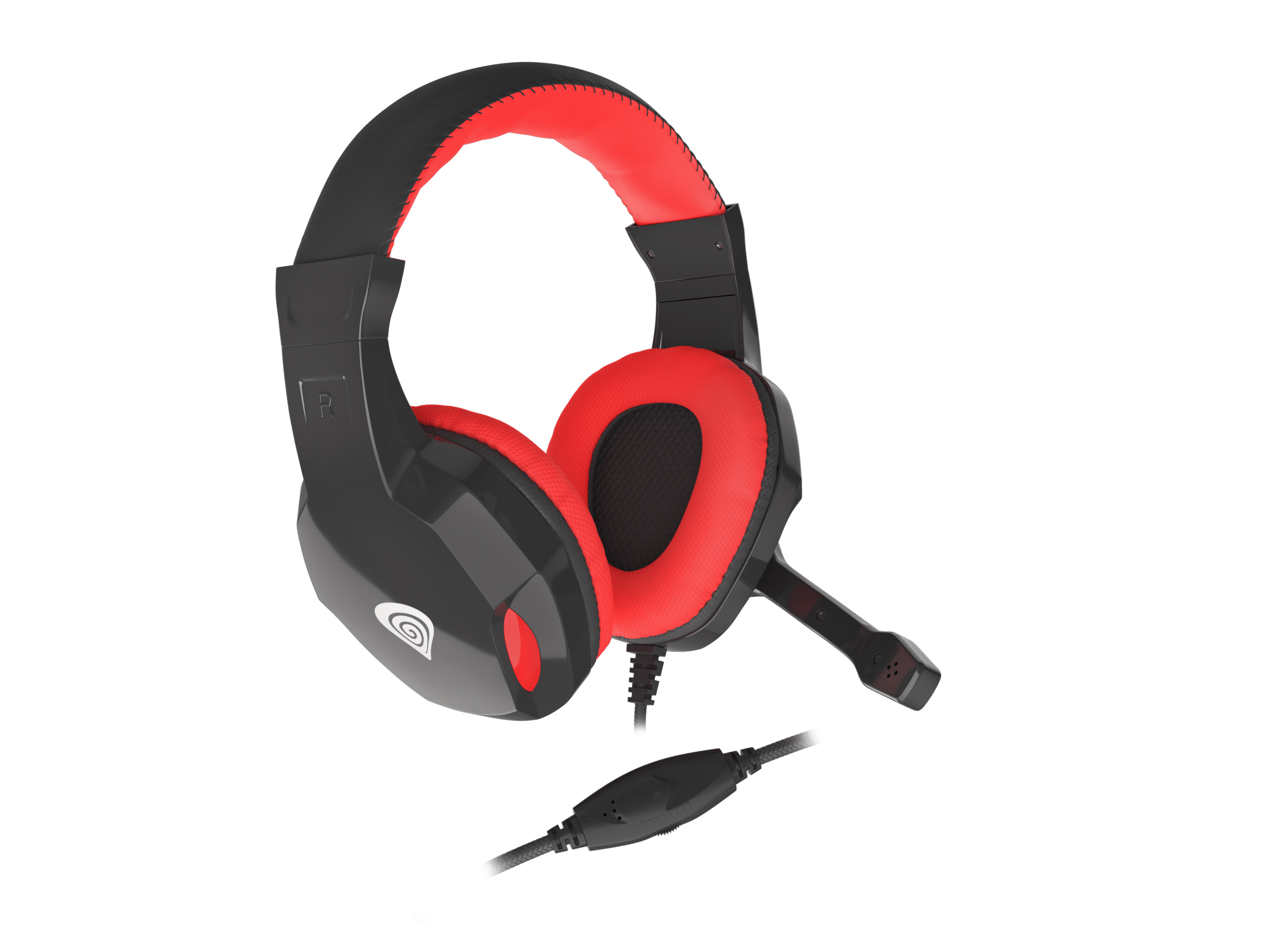 GENESIS ARGON 110 Gaming Headset, On-Ear, Wired, Microphone, Black/Red | Genesis | ARGON 110 | Wired | On-Ear - Image 7