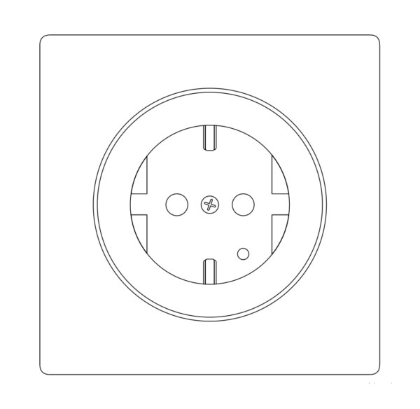 FIBARO Walli Outlet type F, Black Z-Wave EU | Fibaro - Image 2