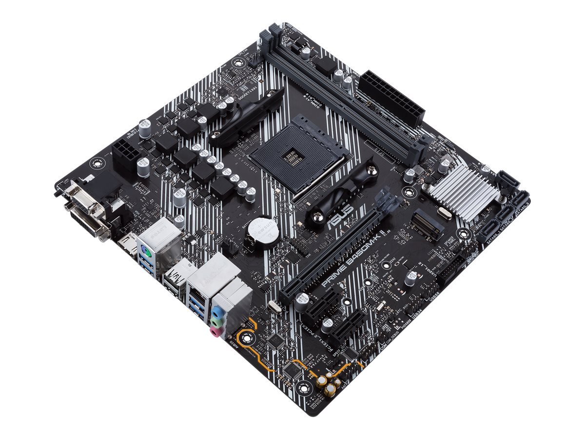 Asus | PRIME B450M-K II | Processor family AMD | Processor socket AM4 | DDR4 | Memory slots 2 | Chipset AMD B | Micro ATX - Image 8