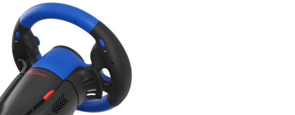 Genesis | Driving Wheel | Seaborg 350 | Blue/Black | Game racing wheel - Image 3