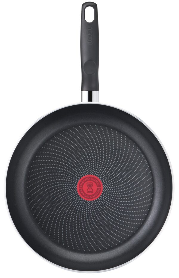 TEFAL | Super Start Pan | C2730653 | Frying | Diameter 28 cm | Suitable for induction hob | Fixed handle | Black - Image 4