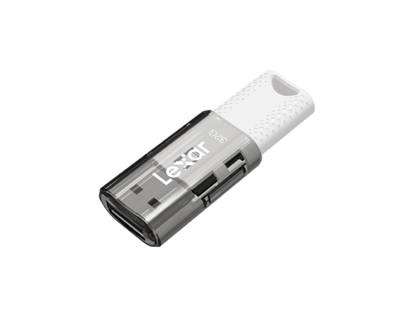 Lexar | Flash drive | JumpDrive S60 | 32 GB | USB 2.0 | Black/Teal - Image 6