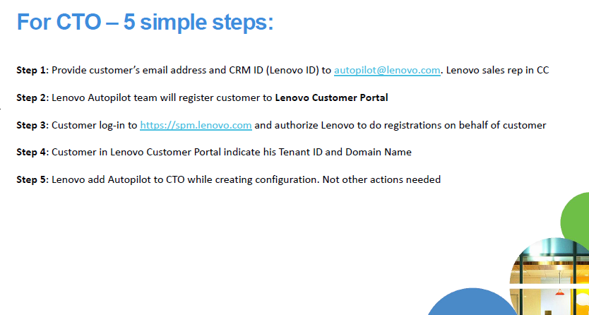 Lenovo | Microsoft Autopilot PKID registration (Remote configuration) for Top sellers and CTO - Image 4