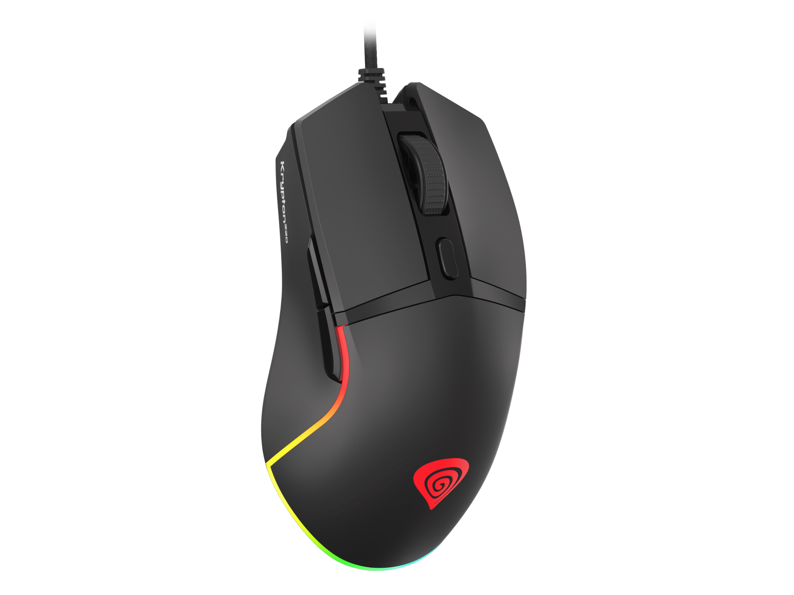 Genesis | Gaming Mouse | Krypton 220 | Wired | Black
