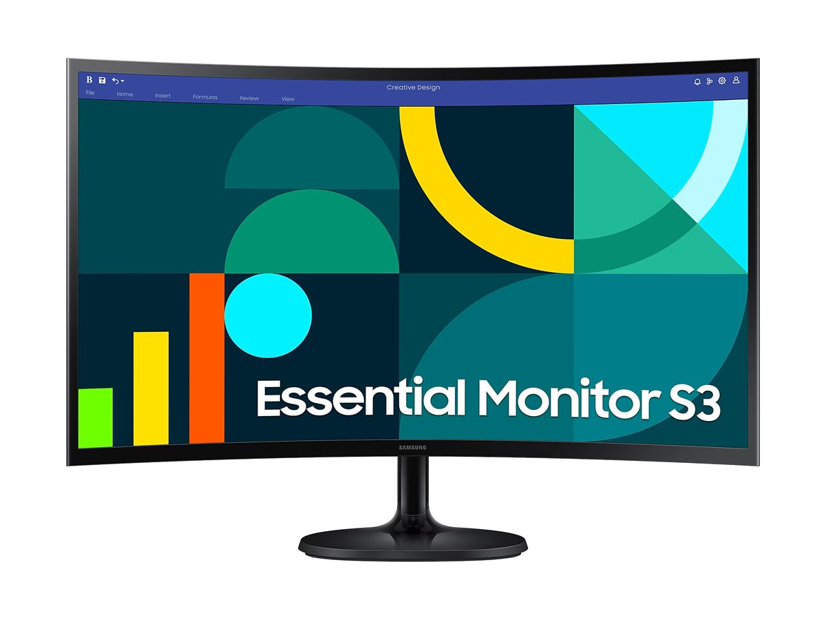 Samsung | LS27D360GAUXEN | 27 " | VA | FHD | 16:9 | 100 Hz | 4 ms | 1920 x 1080 pixels | 250 cd/m² | HDMI ports quantity 1 | Black - Image 2