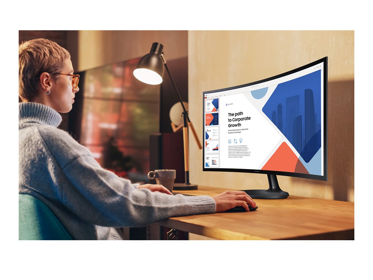 Samsung | LS27D360GAUXEN | 27 " | VA | FHD | 16:9 | 100 Hz | 4 ms | 1920 x 1080 pixels | 250 cd/m² | HDMI ports quantity 1 | Black - Image 8