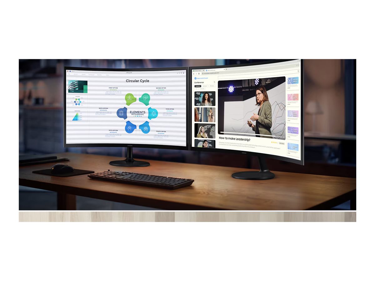 Samsung | LS27D360GAUXEN | 27 " | VA | FHD | 16:9 | 100 Hz | 4 ms | 1920 x 1080 pixels | 250 cd/m² | HDMI ports quantity 1 | Black - Image 10