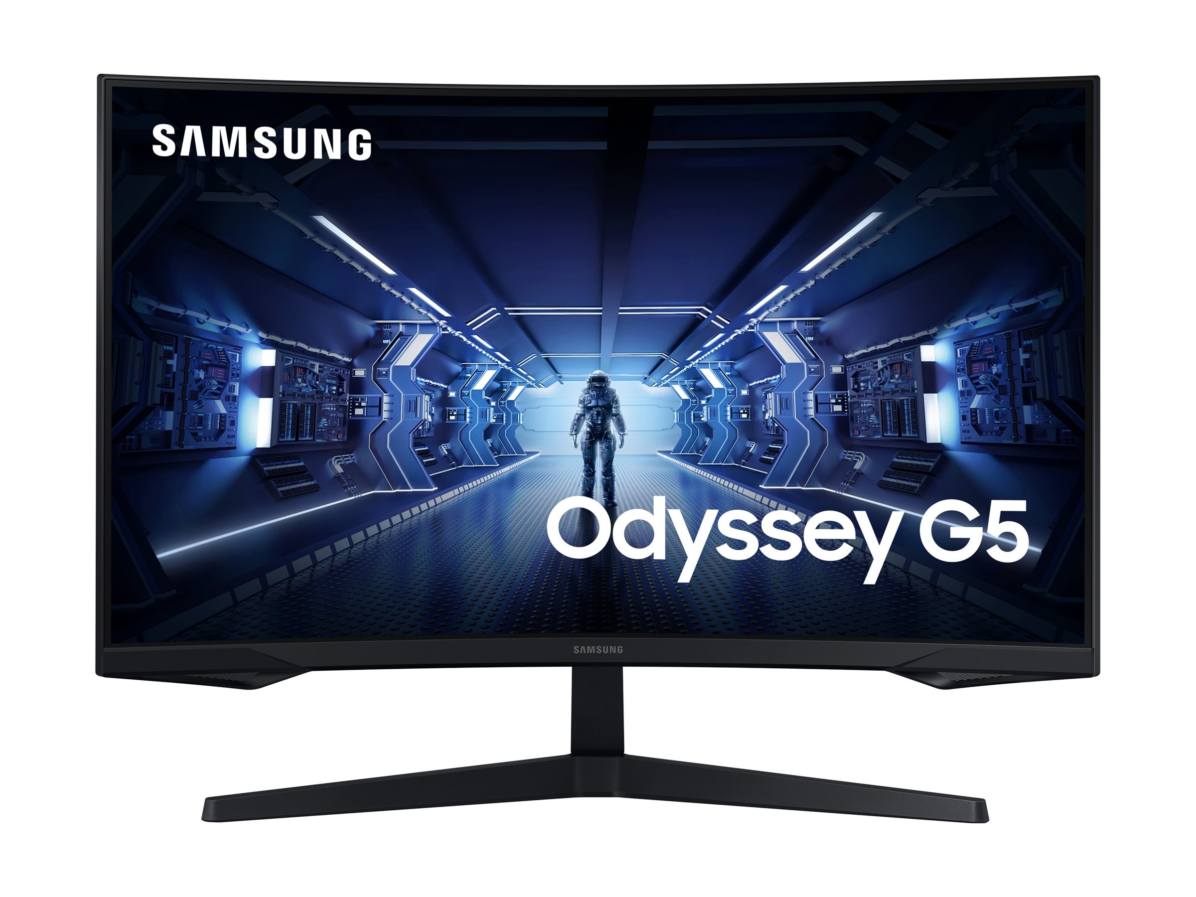 Samsung | Gaming Monitor | Odyssey G5 G51C | 27 " | VA | 16:9 | 165 Hz | 1 ms | 2560 x 1440 pixels | 300 cd/m² | HDMI ports quantity 2 - Image 2